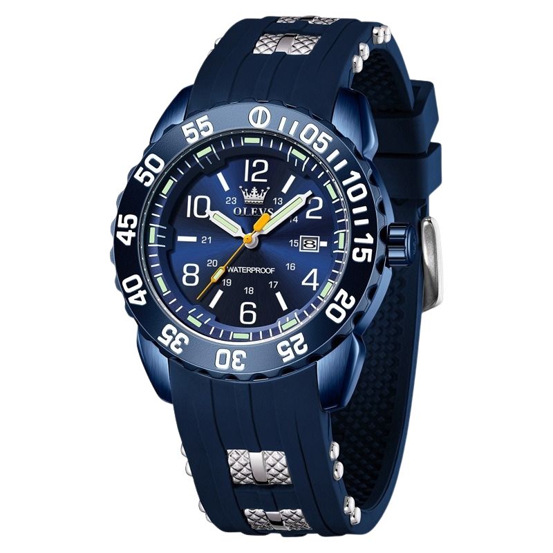 Olevs 3688 Herr Lyxig Kronografklocka