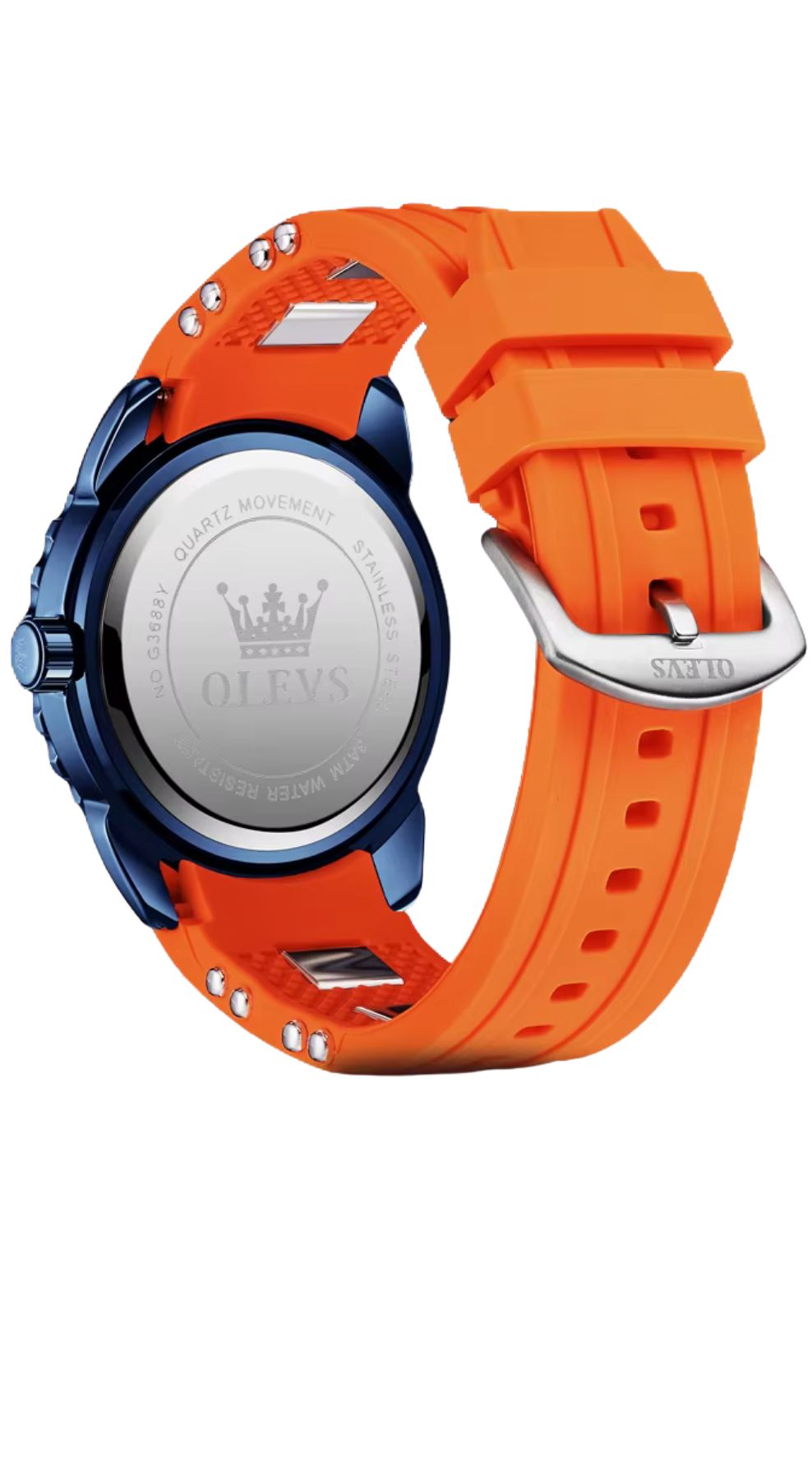 Olevs 3688 Herr Lyxig Kronografklocka