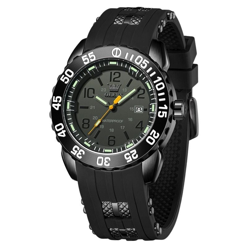 Olevs 3688 Herr Lyxig Kronografklocka