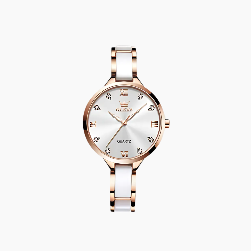 Olevs elegant damklocka - fina detaljer