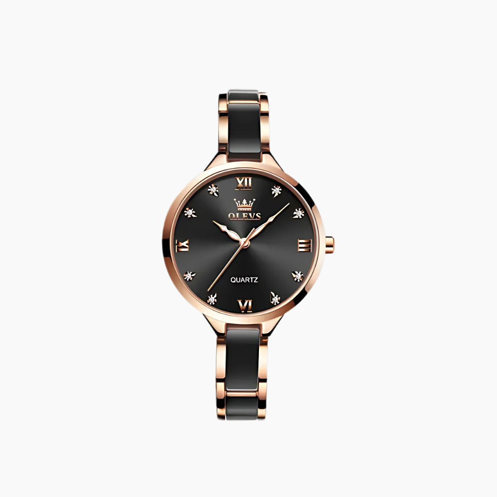 Olevs elegant damklocka - fina detaljer